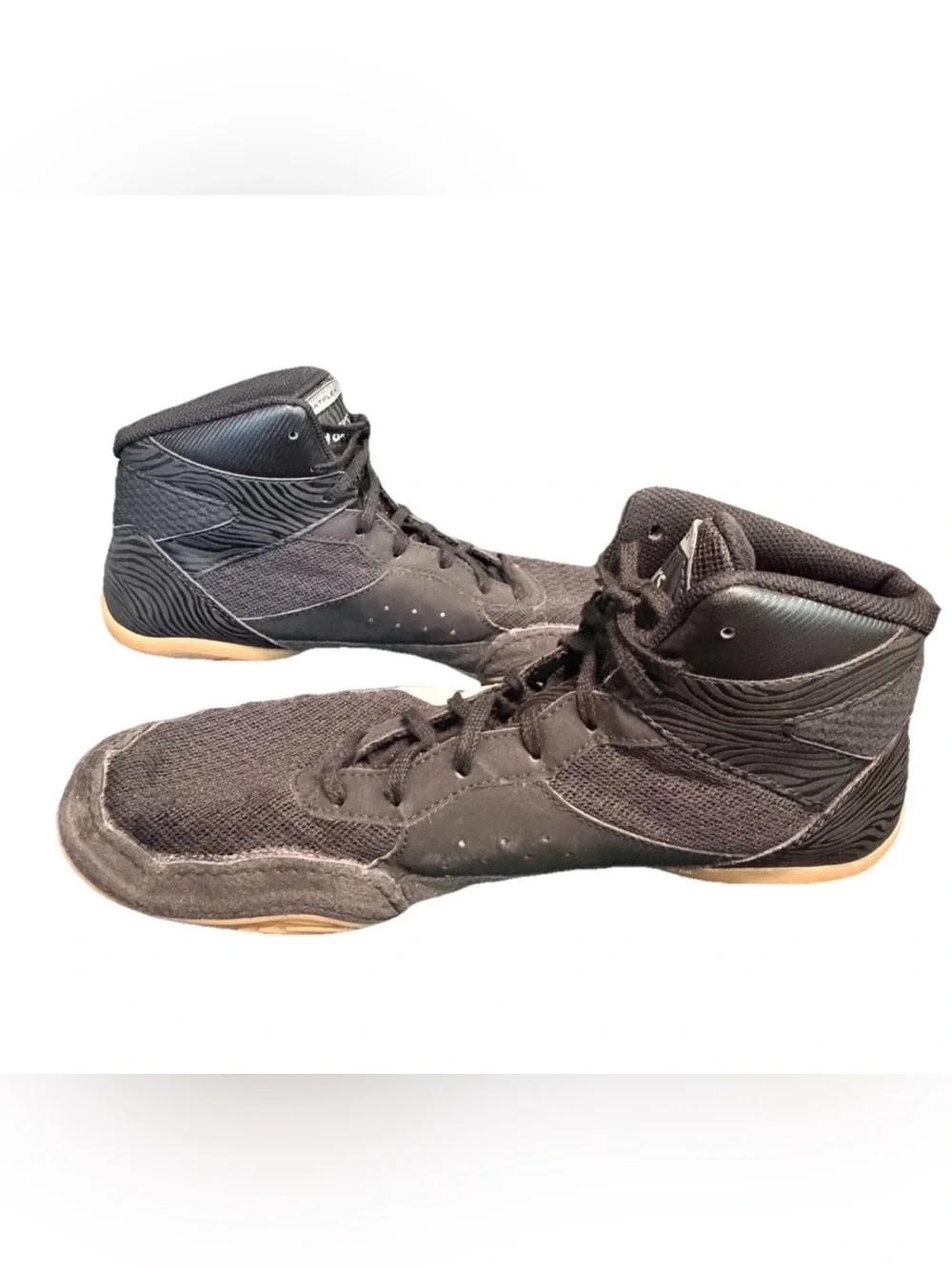 Asics Mens Matflex 7 Black Wrestling 1081A051 Shoe Size 11 1/2